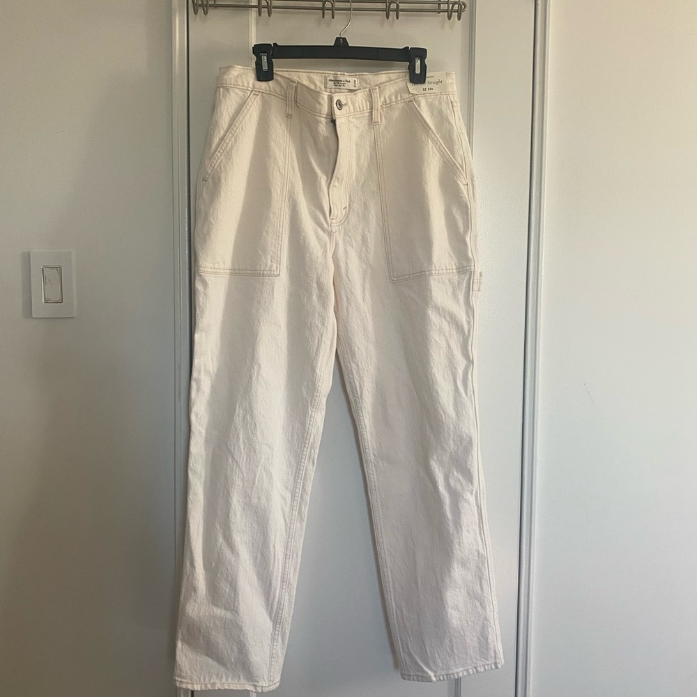 Abercrombie 90s straight carpenter pant size 32/14 R NWT